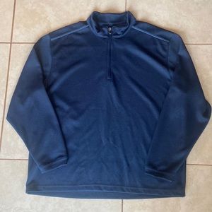 Pebble Beach men’s golf half zip sweatshirt, dark blue size XL pull over